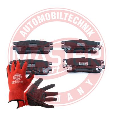 Zestaw klocków hamulcowych, hamulce tarczowe MASTER-SPORT GERMANY 13046059812N-SET-MSP