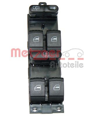 Выключатель, стеклолодъемник METZGER 0916007 для SEAT LEON