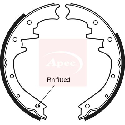 APEC Brake Shoe Set SHU606