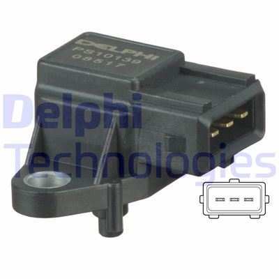 Sensor, insugstryck DELPHI PS10139