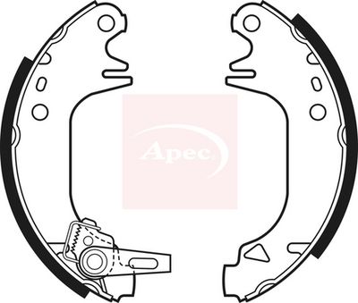APEC Brake Shoe Set SHU340