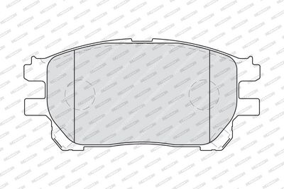 Remblokken set Voor , past: TOYOTA PREVIA II 2.0D/2.4 02.00-02.06