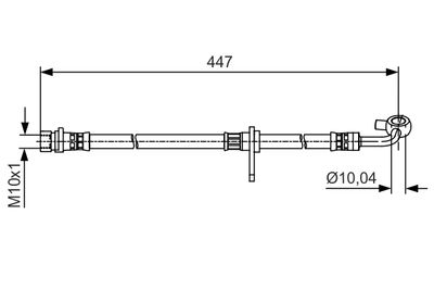 BOSCH Bremsschlauch
