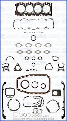 Комплект прокладок, двигатель AJUSA 50068700 для FIAT CAMPAGNOLA