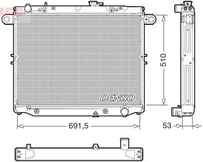DENSO DRM51015 Крышка радиатора  для LEXUS LX (Лексус Лx)