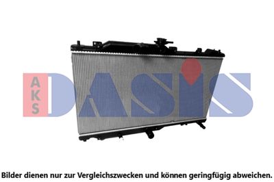 Радиатор, охлаждение двигателя AKS DASIS 110102N для MAZDA CX-3
