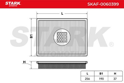 въздушен филтър STARK SKAF-0060399