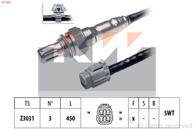 Sonda lambda KW 497 866