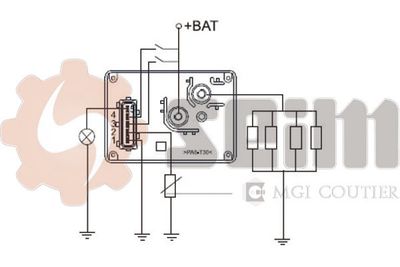 UNITATE DE CONTROL BUJII INCANDESCENTE SEIM 105460 2