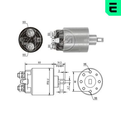 SOLENOID ELECTROMOTOR