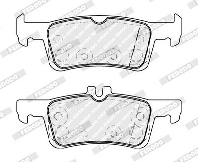 BREMSBELAGSATZ SCHEIBENBREMSE FERODO FDB5130 1