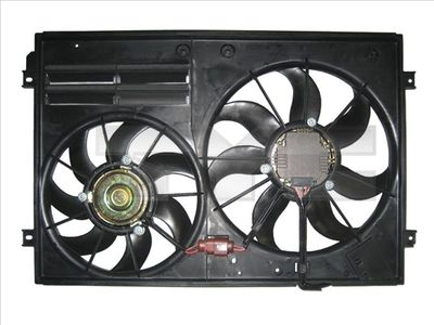 Вентилятор, охлаждение двигателя TYC 837-1015 для VW SCIROCCO