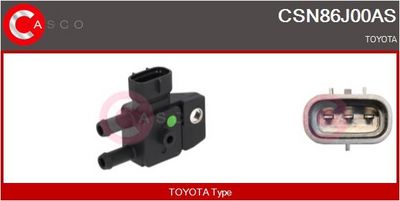 SENZOR PRESIUNE GAZE EVACUARE