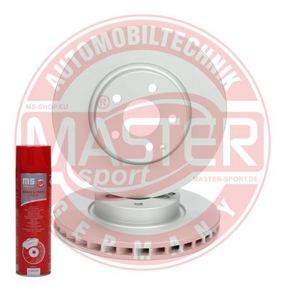 Tarcza hamulcowa MASTER-SPORT GERMANY 24013201011PR-SET-MSP