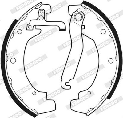 SET SABOTI FRANA FERODO FSB279 1