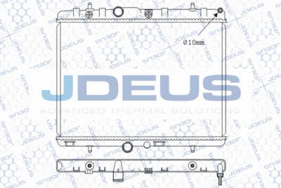 JDEUS M-0210430 Радиатор охлаждения двигателя  для PEUGEOT 208 (Пежо 208)