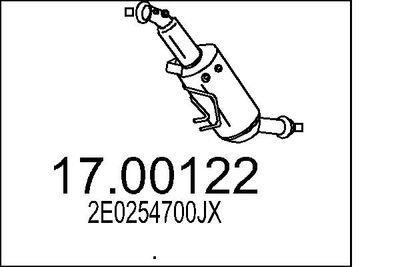 FILTRU FUNINGINE/PARTICULE SIST.DE ESAPAMENT