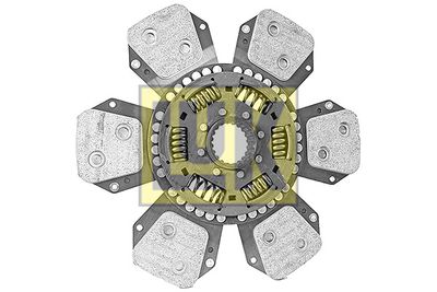 Koppelingsplaat/plaat keramiek (327mm aantal peddels: 6)