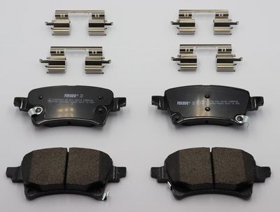 Remblokken set Achter , past: JEEP GLADIATOR, WRANGLER IV 2.0-6.4 11.17-