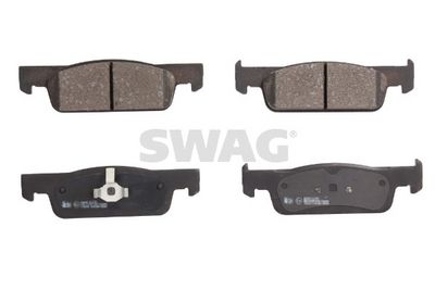 Sada brzdových destiček, kotoučová brzda SWAG 33 11 1859