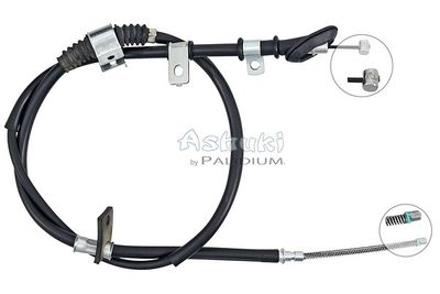 Тросик, cтояночный тормоз ASHUKI by Palidium ASH3-1271 для HYUNDAI LANTRA