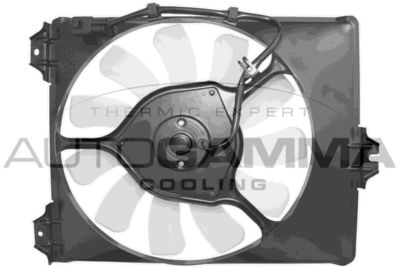 Вентилятор, охлаждение двигателя AUTOGAMMA GA220620 для FIAT SEDICI