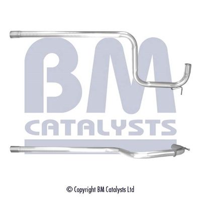 BM CATALYSTS Uitlaatpijp (BM50412)