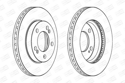 BREMSSCHEIBE CHAMPION 562785CH 1