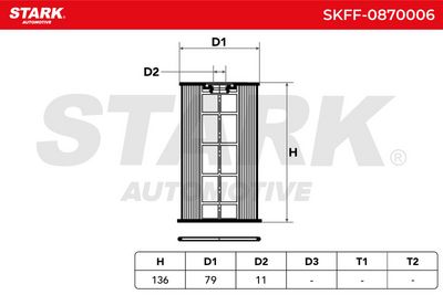 горивен филтър STARK SKFF-0870006