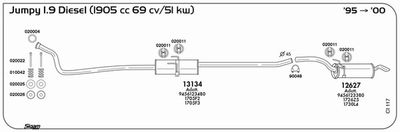 Układ wydechowy SIGAM CI117