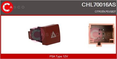 COMUTATOR LUMINI DE AVARIE CASCO CHL70016AS