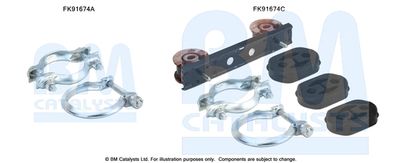 Zestaw montażowy, katalizator BM CATALYSTS FK91674