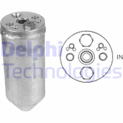 DELPHI TSP0175126 Осушувач кондиціонера для SUBARU (Субару)