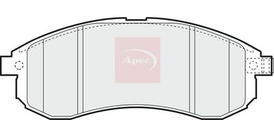 APEC Brake Pad Set, disc brake PAD1405