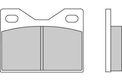 Комплект тормозных колодок, дисковый тормоз E.T.F. 12-0041 для FERRARI 412