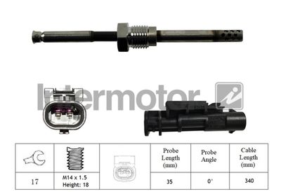 Sensor, exhaust gas temperature Intermotor 27303