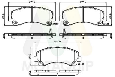 SET PLACUTE FRANA FRANA DISC
