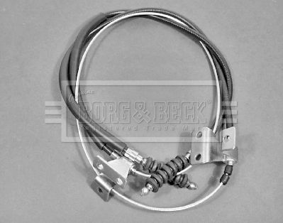 Тросик, cтояночный тормоз BORG & BECK BKB1349 для FSO 125P