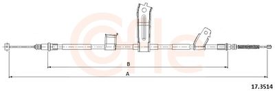 CABLU FRANA DE PARCARE