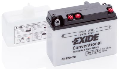 6N12A-2D EXIDE Стартерная аккумуляторная батарея