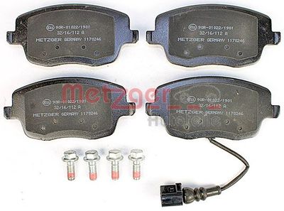 SET PLACUTE FRANA FRANA DISC METZGER AUTOTEILE 1170246 1