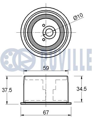 ROLA INTINZATOR CUREA DISTRIBUTIE RUVILLE 541393 1