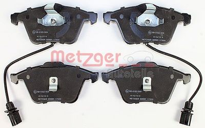 BREMSBELAGSATZ SCHEIBENBREMSE METZGER AUTOTEILE 1170268 1