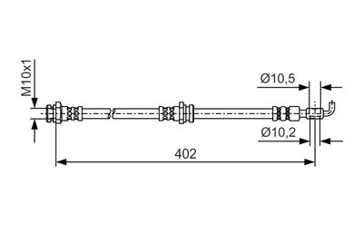 BOSCH Bremsschlauch
