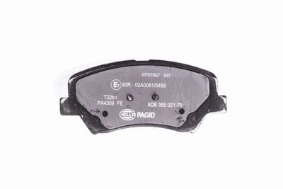 Brake Pad Set, disc brake 8DB 355 021-781