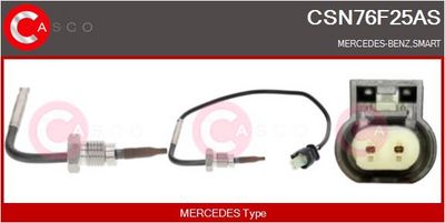 SENZOR TEMPERATURA GAZE EVACUARE