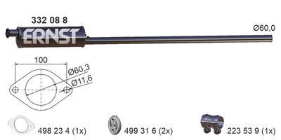 MITTELSCHALLDäMPFER