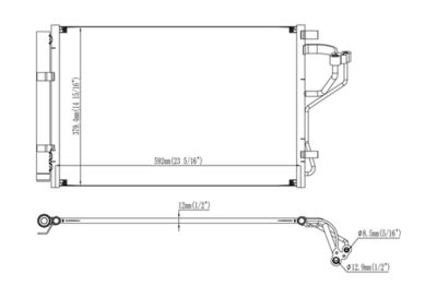 CONDENSATOR CLIMATIZARE WALKER WCD00179 6