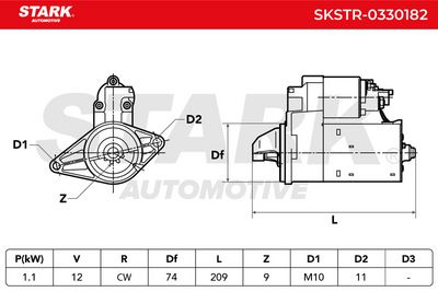 стартер STARK SKSTR-0330182