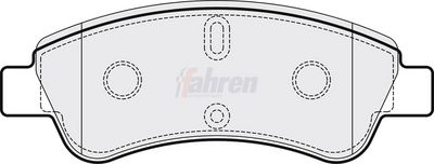 Fahren Brake Pad Set, disc brake FBP3059